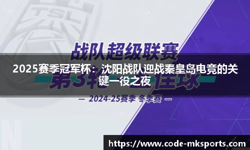 2025赛季冠军杯：沈阳战队迎战秦皇岛电竞的关键一役之夜